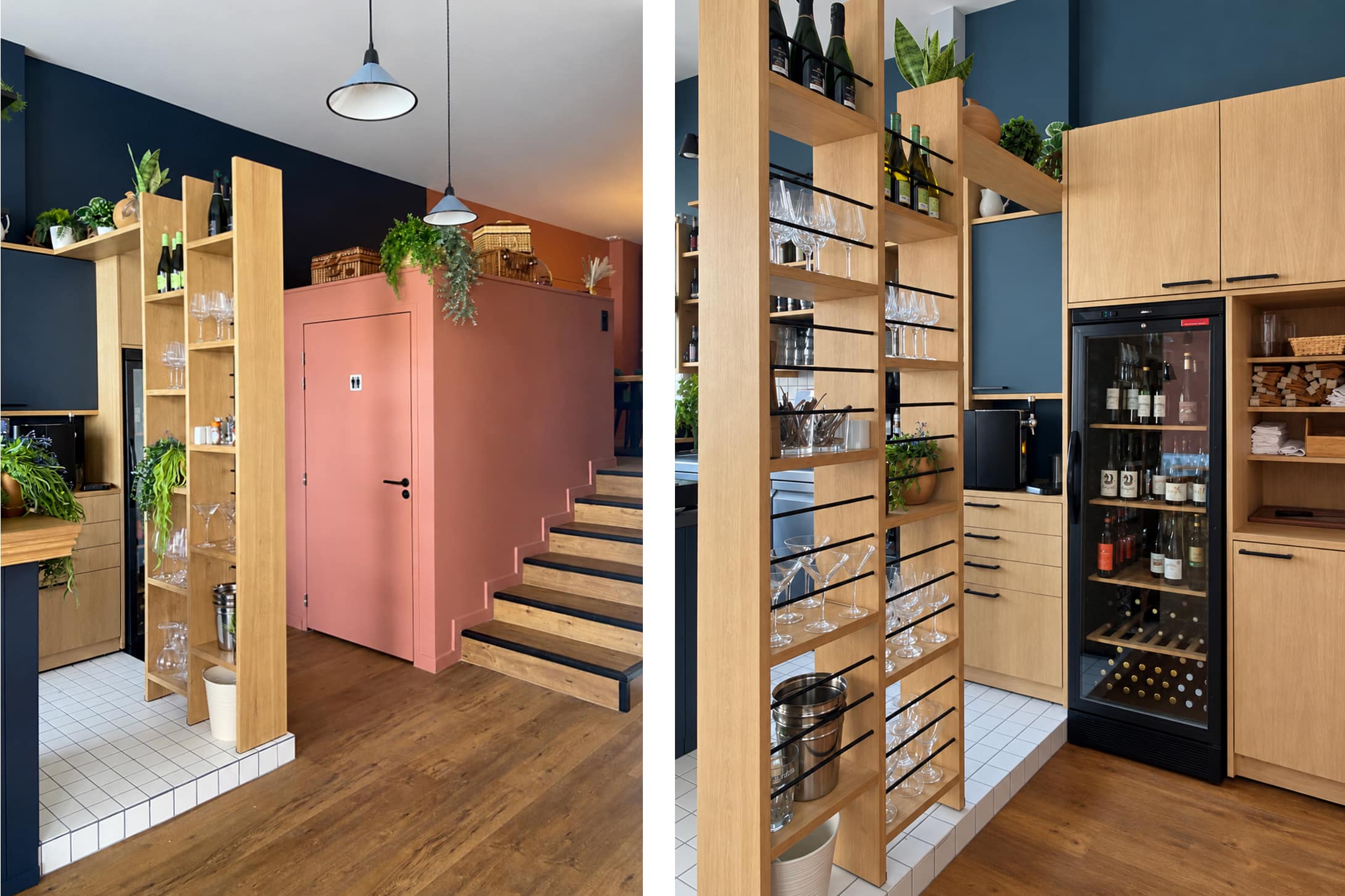 Bar sur mesure avec aménagement